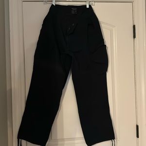 Dark navy EMS 5.11 tactical series pants female medium short